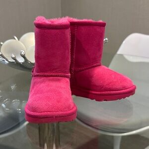 UGG Fuchsia Suede Boots KIDS